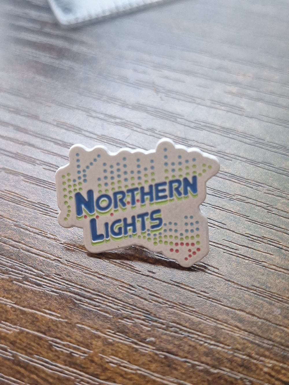 Cookies Brand "Northern Lights" 1" Pin/ Pinback *NEW*